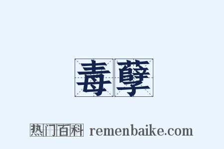 毒孽是什么意思的图片